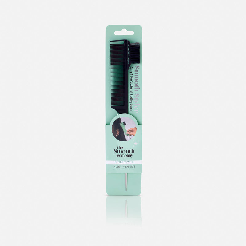 4 in 1 Smooth Styler Black Professional Styling Comb
