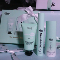 Close up of the three products from the mini-bar. 